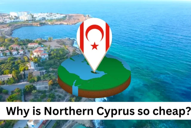 why is north cyprus cheaper?